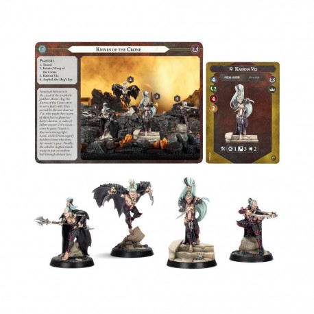Warhammer underworlds - knives of the crone / les couteaux de la sorciere