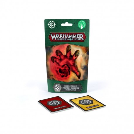 Warhammer underworlds - pillards de pierre - pile de rivaux