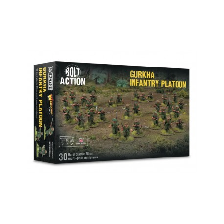 Bolt action - commonwealth - gurkha infantry platoon