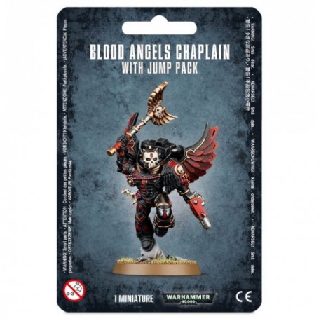 BLOOD ANGELS CHAPLAIN WITH JUMP PACK 