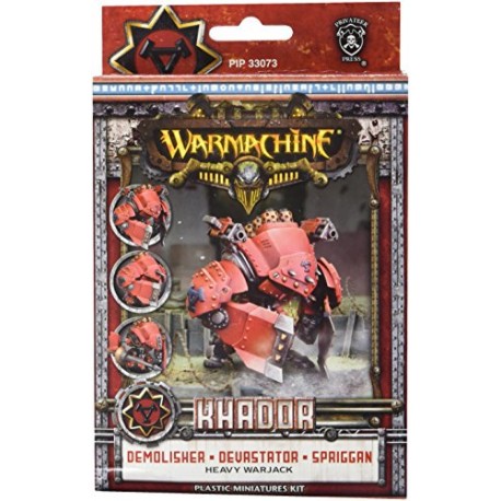 WARMACHINE KHADOR DEMOLISHER DEVASTATOR SPRIGGAN HEAVY WARJACK