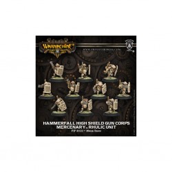 WARMACHINE MERCENARIES HAMMERFALL HIGH SHIELD GUN CORPS RHULIC UNIT