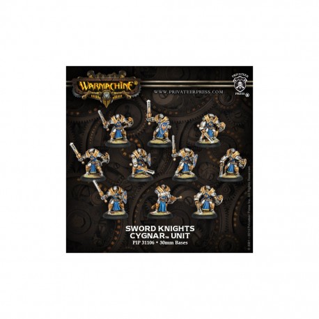 WARMACHINE CYGNAR SWORD KNIGHTS UNIT