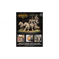 WARMACHINE PROTECTORATE OF MENOTH SERVATH REZNIK, WRATH OF AGES EPIC CAVALRY BATTLE ENGINE WARCASTER