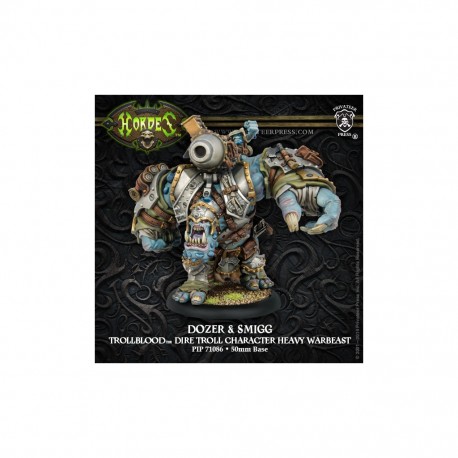 HORDES TROLLBLOODS DOZER & SMIGG CHARACTER HEAVY WARBEAST 