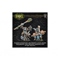 HORDES TROLLBLOODS HOARLUK DOOMSHAPER, DIRE PROPHET EPIC TROLLKIN WARLOCK UNIT