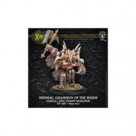 HORDES CIRCLE ORBOROS KROMAC CHAMPION OF THE WORLD EPIC THARN WARLOCK