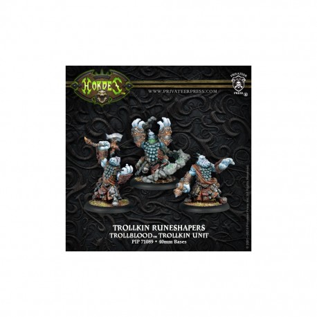 HORDES TROLLBLOODS TROLLKIN RUNESHAPERS UNIT