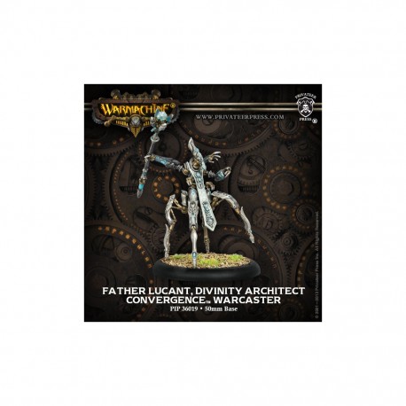 WARMACHINE CONVERGENCE OF CYRISS FATHER LUCANT DIVINITY ARCHITECT WARCASTER