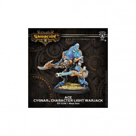 WARMACHINE CYGNAR ACE CHARACTER LIGHT WARJACK
