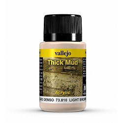 Light brown mud