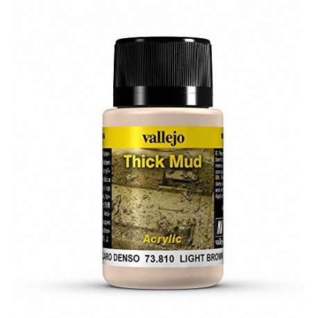 Light brown mud