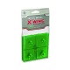 SW X-Wing bases and pegs green