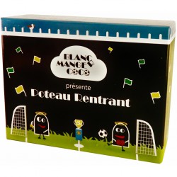 Blanc manger coco - poteau rentrant