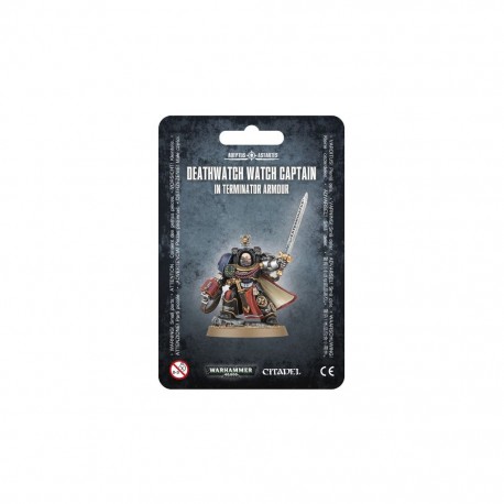 Deatchwatch captain in terminator amour 