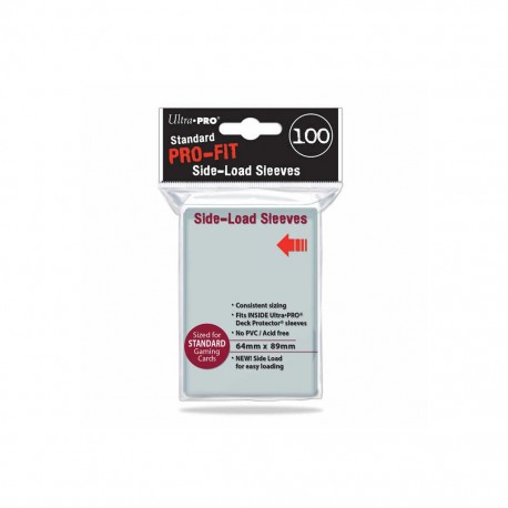 Pro fit sleeves side load