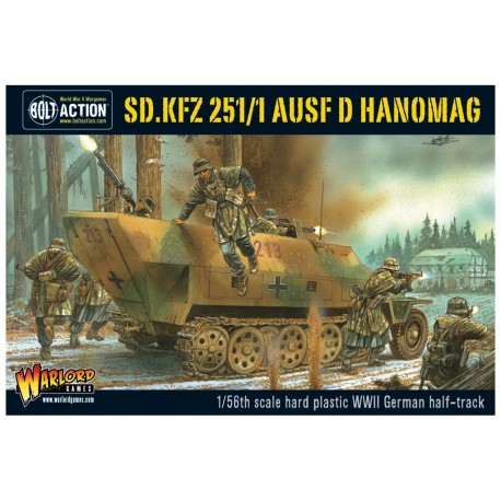 bolt action - sd.kfz 251/1 ausf d hanomag