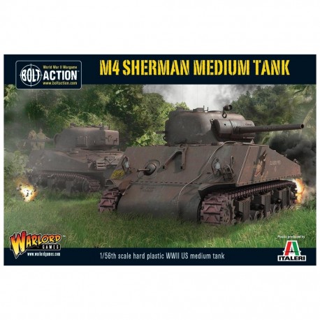 bolt action - M4 sherman medium tank