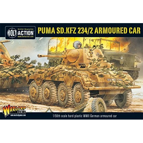 bolt action - puma, sd.kfz 234/2 armoured car