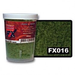 Flocage vert foncé