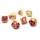Chessex gemini rouge jaune / argent
