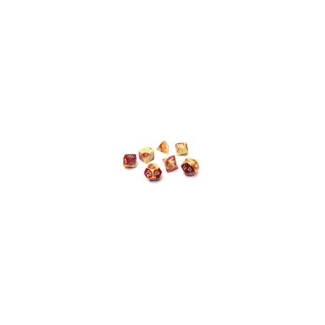 Chessex gemini rouge jaune / argent