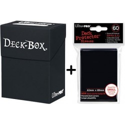 Ultra Pro Deck Box + 100 Protector Sleeves - Black - Magic: The Gathering - Standard